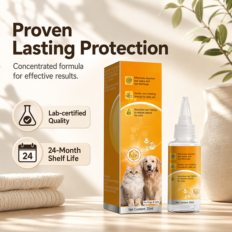 🔥Last Day Buy 1 Get 1🔥Pet Tear Stain Remover Serum🐕🐈